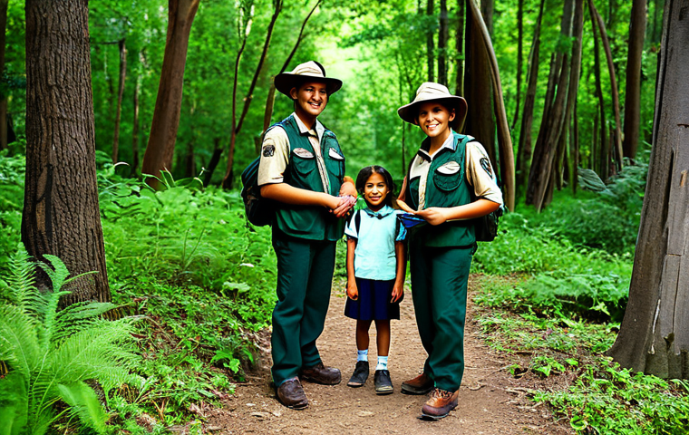 숲교육 커리큘럼을 위한 파트너십 구축 - Nature Education Partnership**
"A group of children fully clothed in appropriate attire, participat...