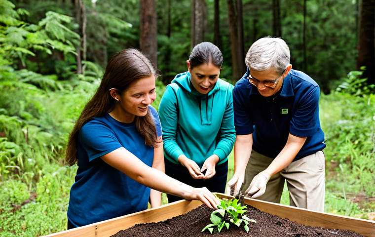 숲교육 커리큘럼을 위한 파트너십 구축 - Nature Education Partnership**

"A group of children fully clothed in appropriate attire, participat...
